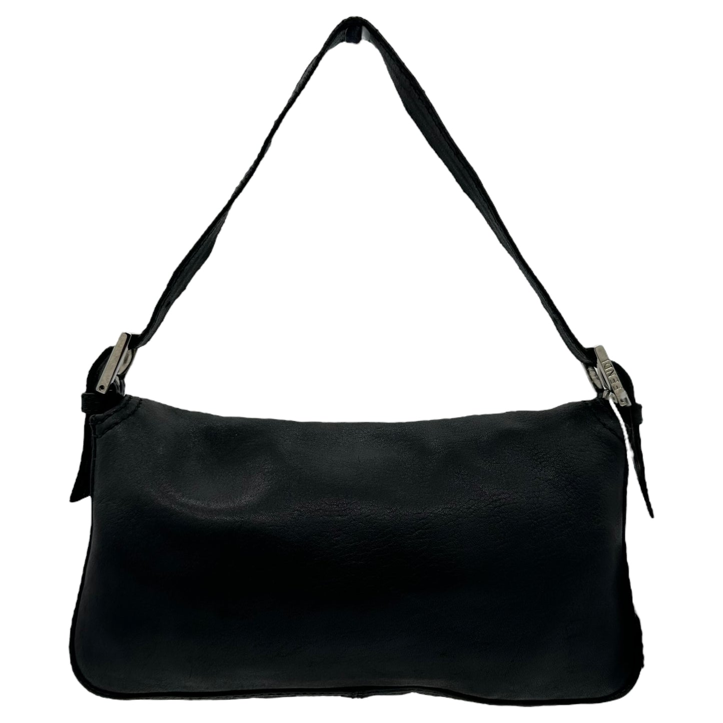 Fendi Black Leather Baguette Bag - Outfit Repeater
