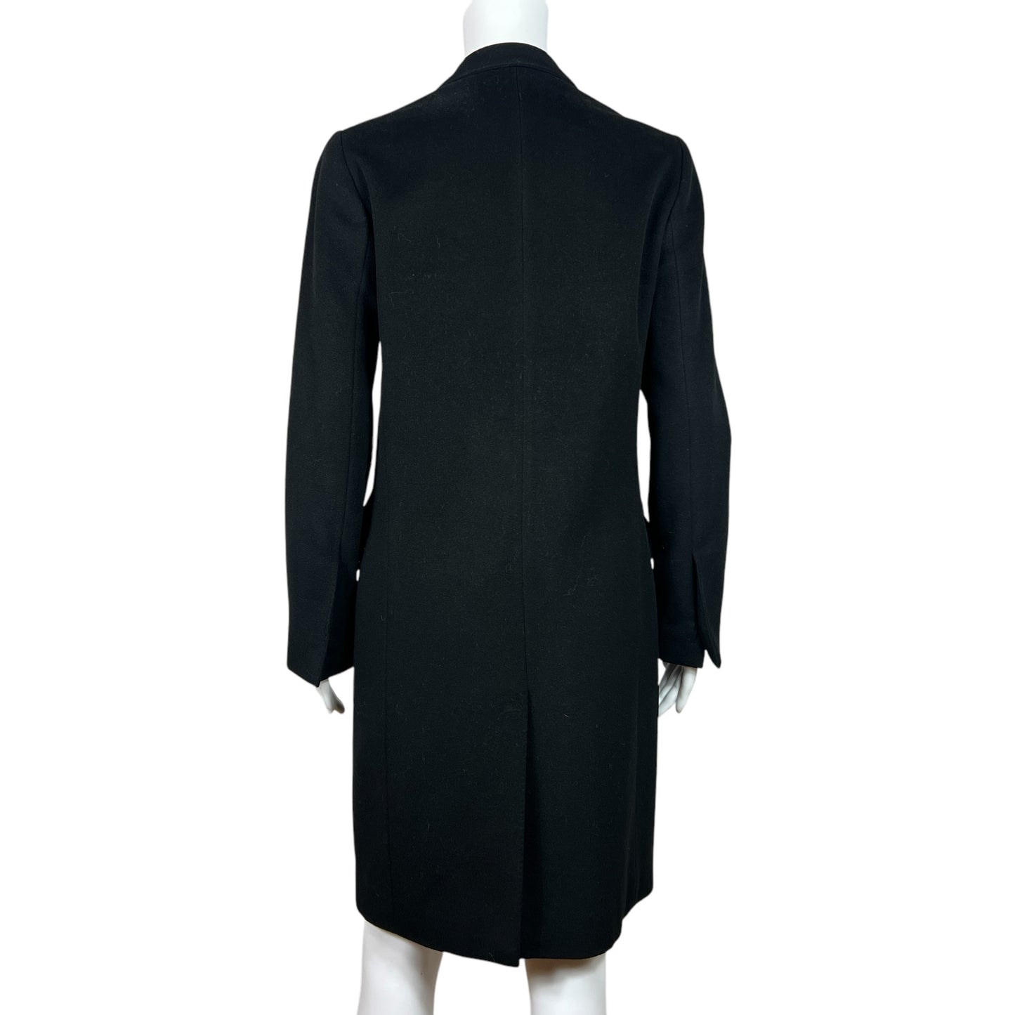 Gucci F/W 2001 Black Cashmere Trench Coat