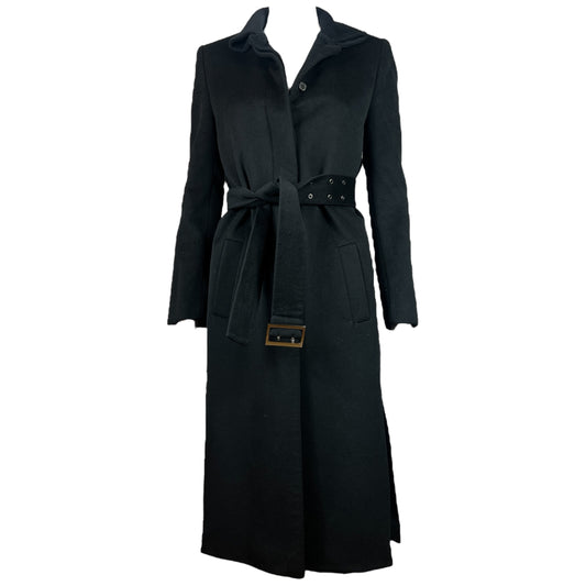 Gucci by Tom Ford F/W 2001 Black Cashmere Trench Coat