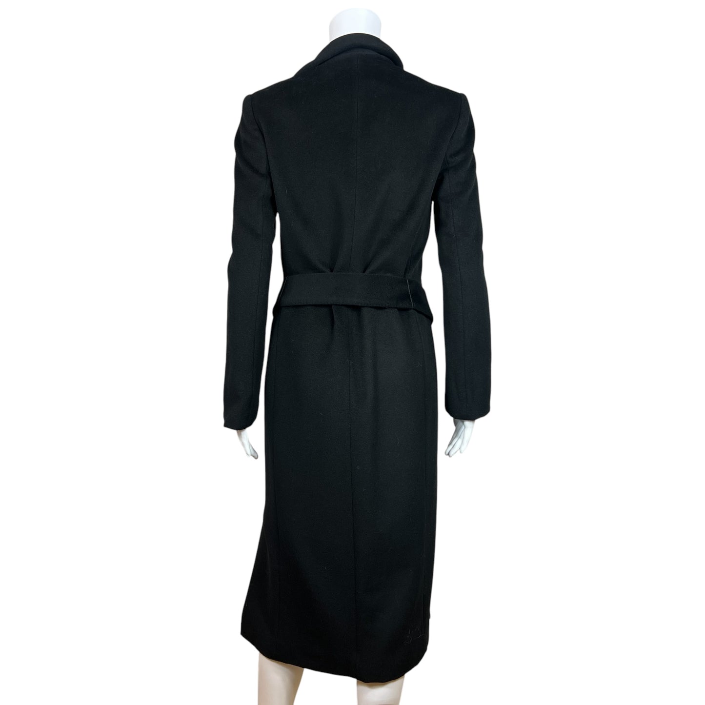 Gucci by Tom Ford F/W 2001 Black Cashmere Trench Coat