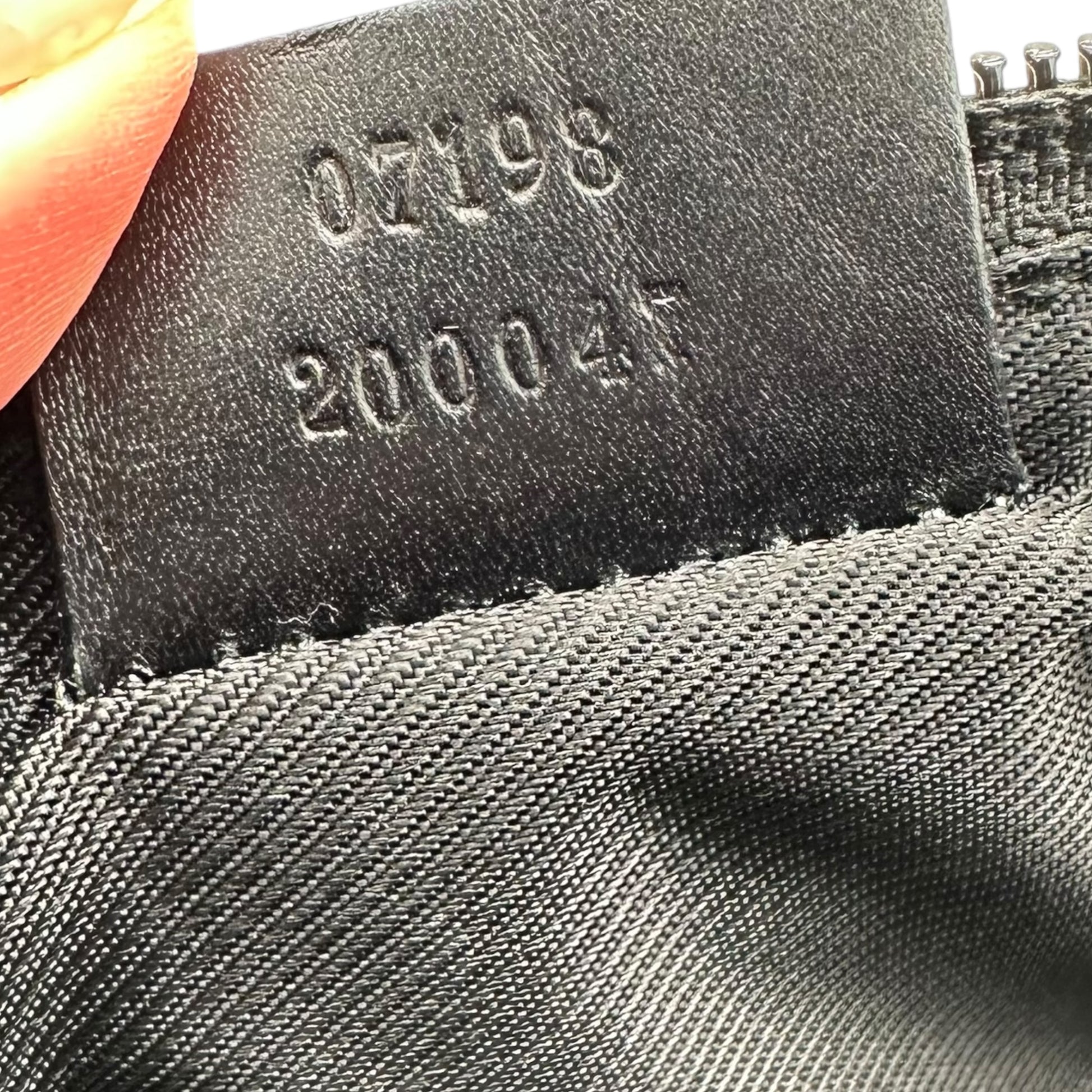 Gucci Black Monogram Canvas Pochette Bag - Outfit Repeater