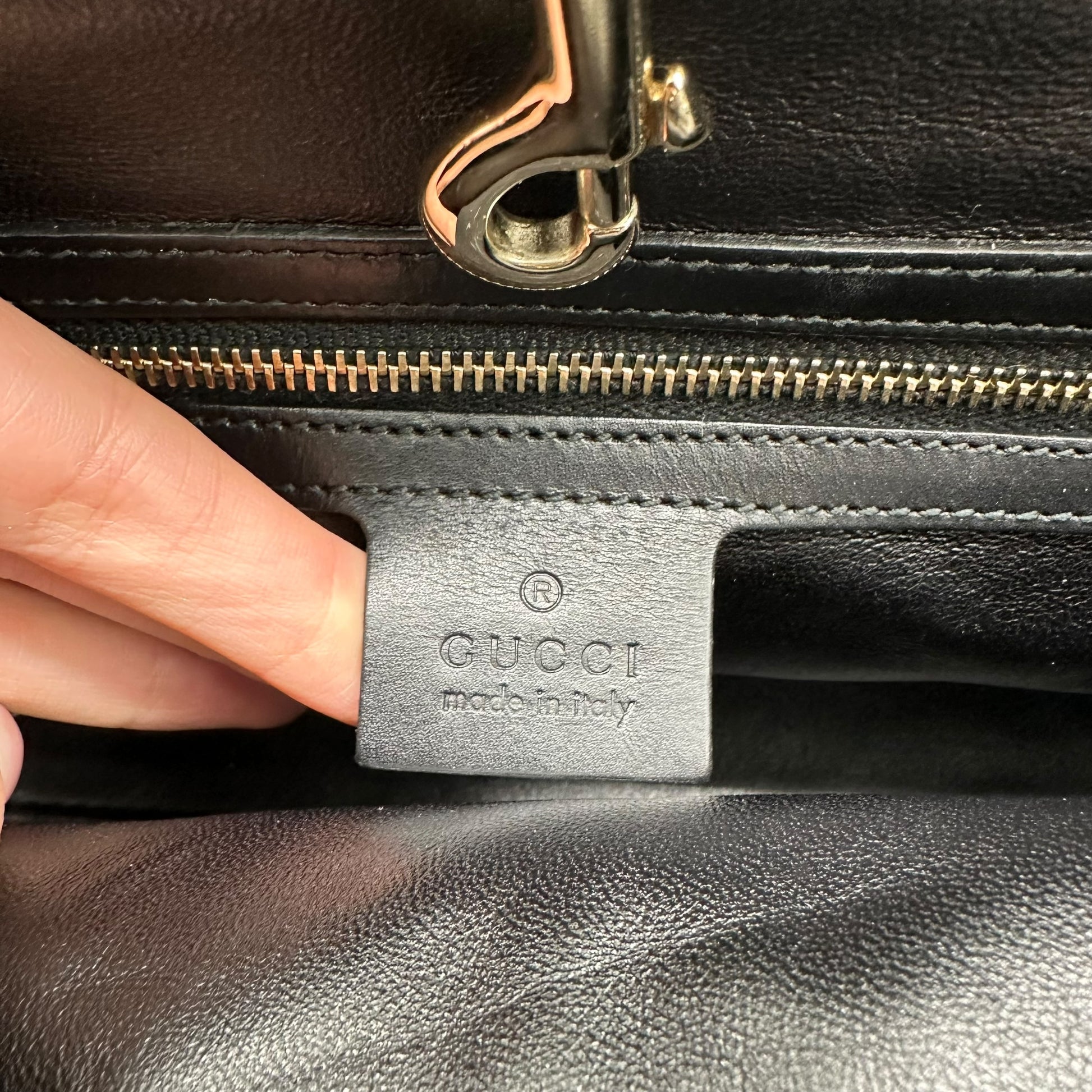 Gucci Leopard Print Pony Hair Tote Bag - Outfit Repeater