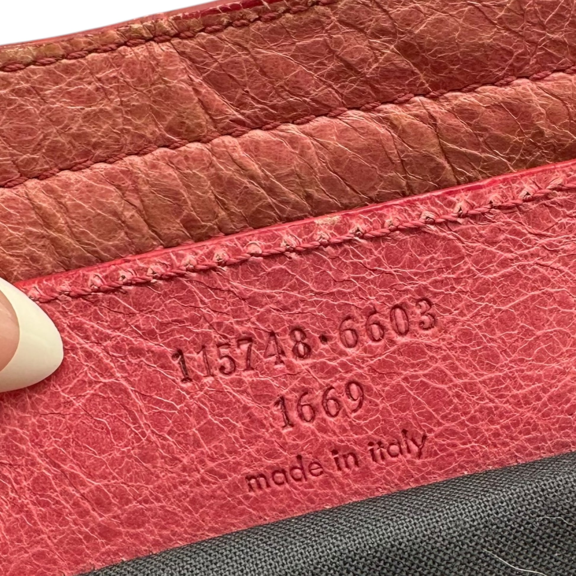 Balenciaga Pink Leather Giant City Bag - Outfit Repeater