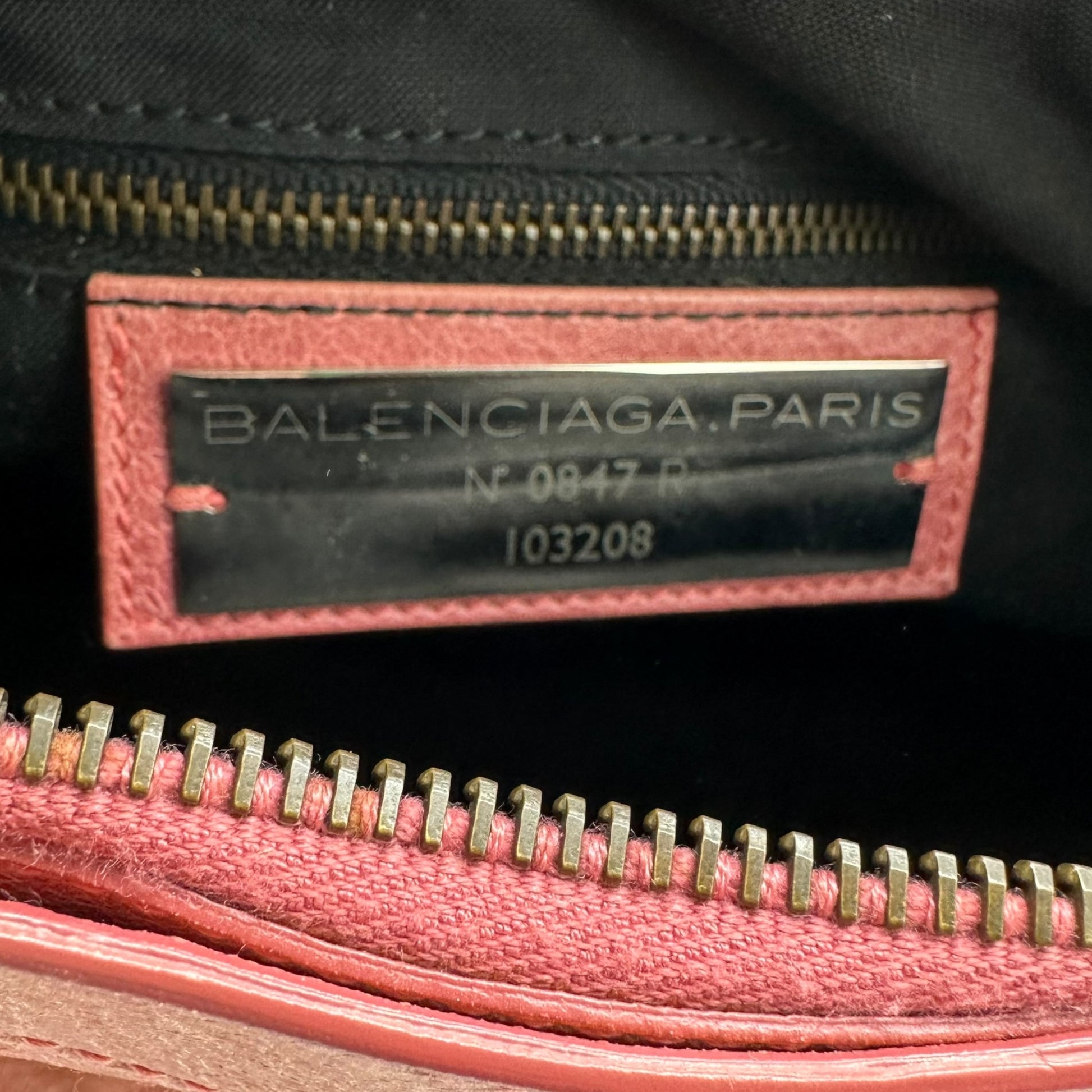 Balenciaga Pink Leather First City Bag - Outfit Repeater