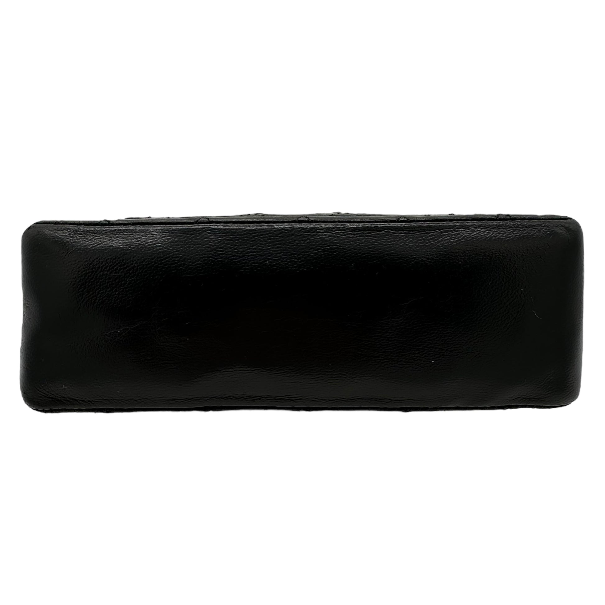 Chanel 1990 Black Quilted Leather Mini Flap Bag - Outfit Repeater