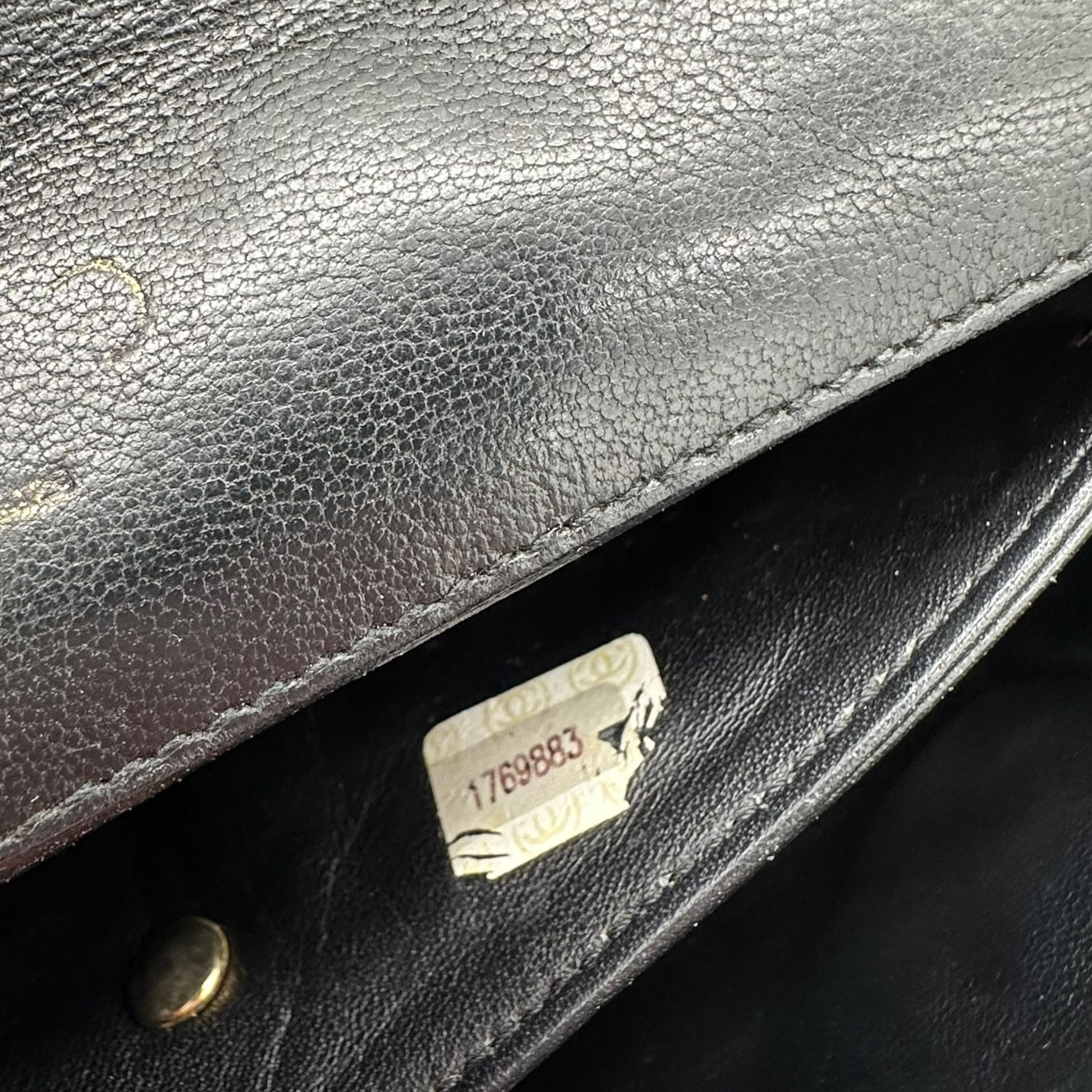 Chanel 1990 Black Quilted Leather Mini Flap Bag - Outfit Repeater