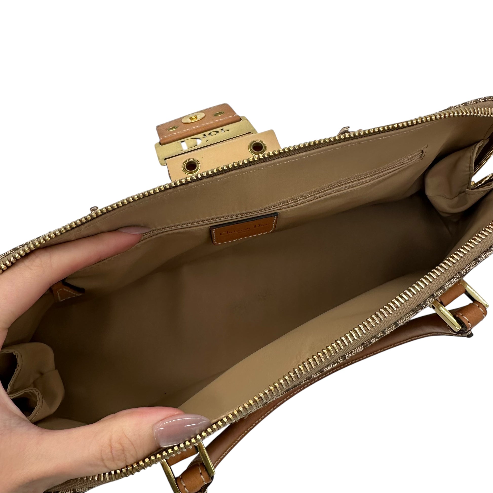 Christian Dior Tan Monogram Street Chic Bag - Outfit Repeater