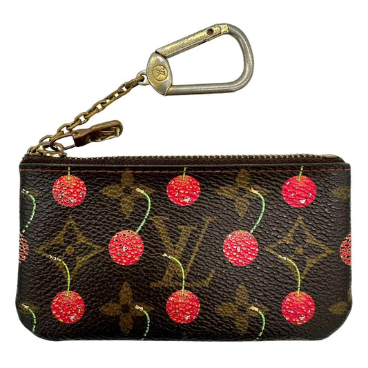 Louis Vuitton Coin Pouch Murakami Cherry Print