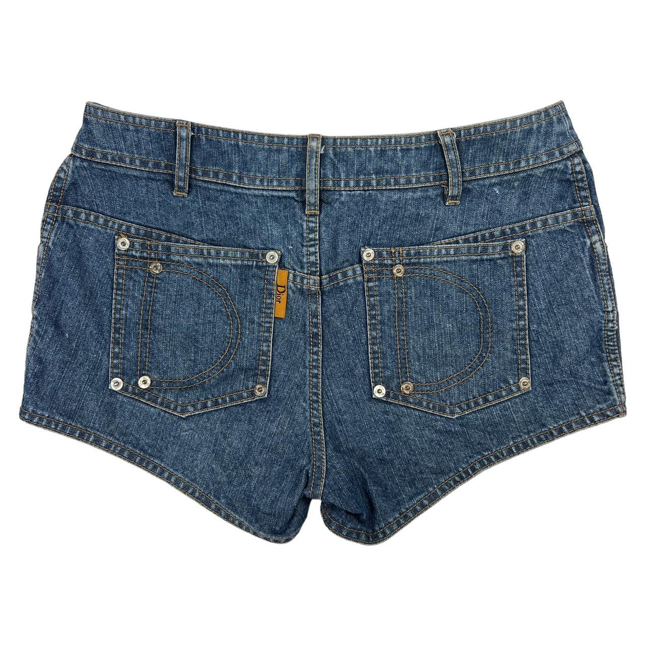 Christian Dior by John Galliano S/S 2005 Denim Mini Booty Shorts - Outfit Repeater