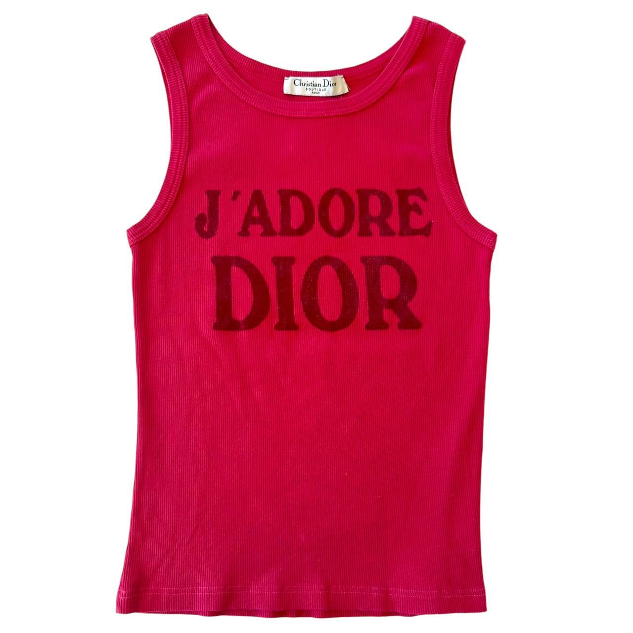 Christian Dior J'Adore Dior Hot Pink Tank - Outfit Repeater