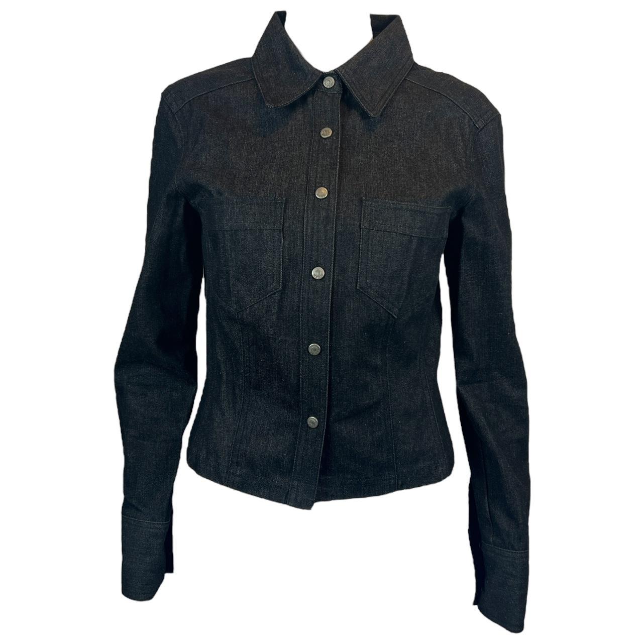 Gucci by Tom Ford 1998 Black Denim Jacket - Outfit Repeater