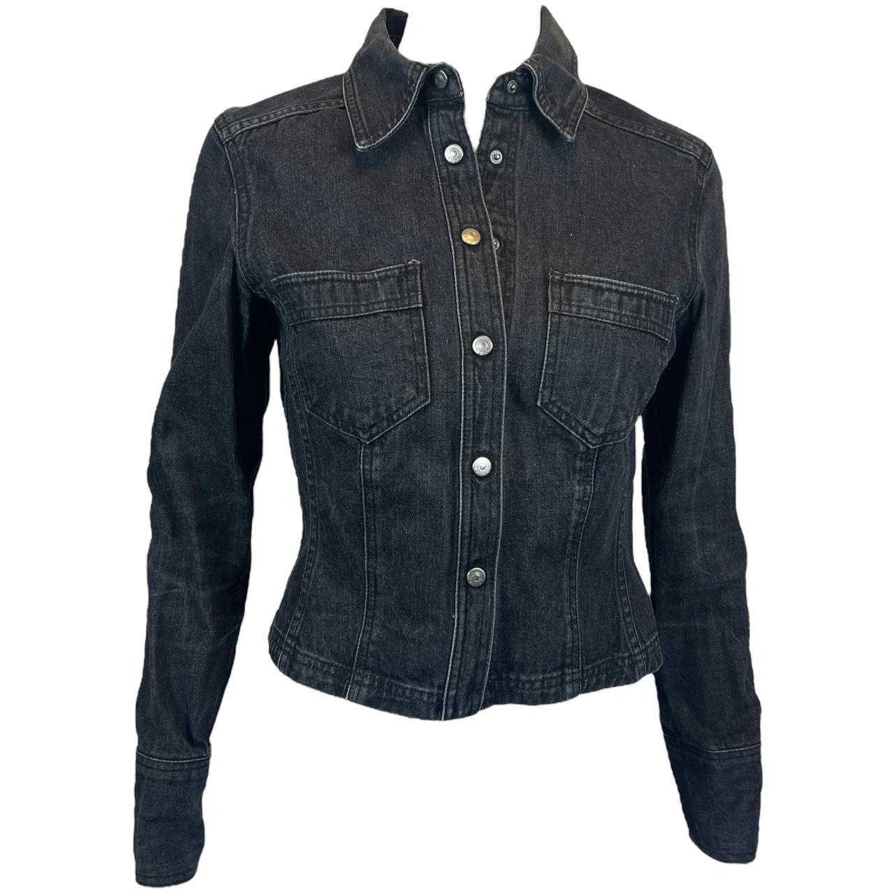 Gucci By Tom Ford F/W 1998 Black Denim Jacket - Outfit Repeater