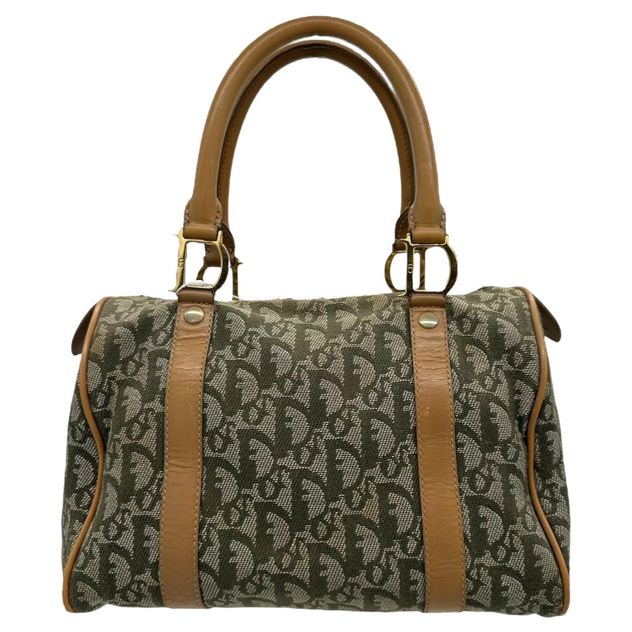 Christian Dior Green Monogram Mini Boston Bag - Outfit Repeater