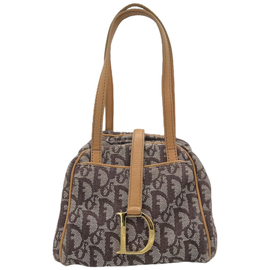 Christian Dior by John Galliano Trotter Monogram Print Mini Bowler Bag - Outfit Repeater