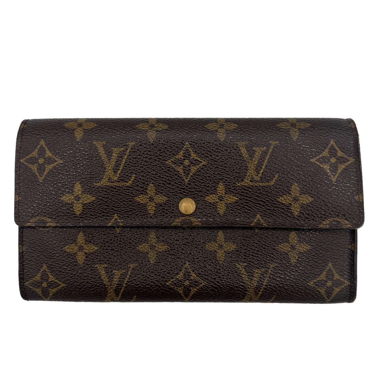 Louis Vuitton Monogram Canvas Long Wallet