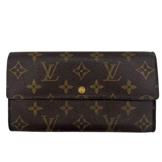 Louis Vuitton Monogram Canvas Long Wallet