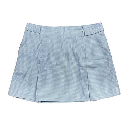 Burberry Golf Houndstooth Print Pleated Mini Skirt - Outfit Repeater