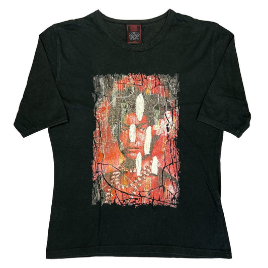 Jean-Paul Gaultier Classique Distressed Graphic T-Shirt