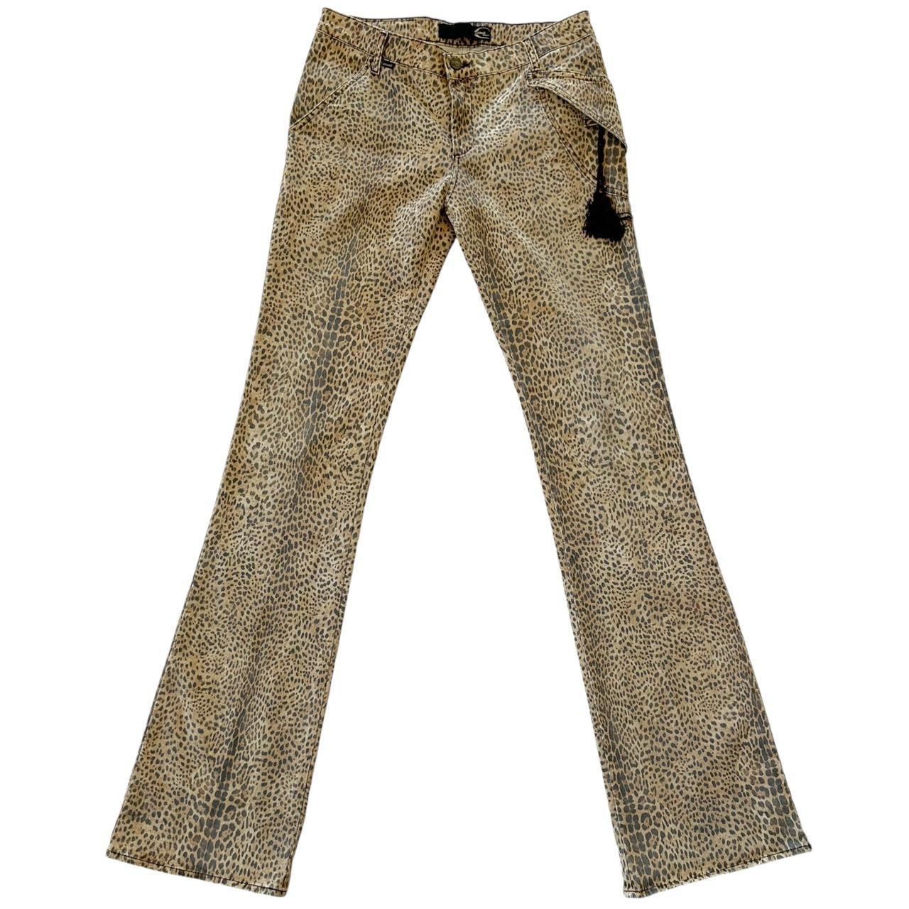 Just Cavalli by Roberto Cavalli Low Rise Leopard Print Jeans - Outfit Repeater