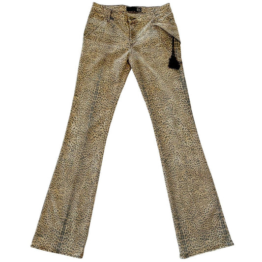 Just Cavalli by Roberto Cavalli Low Rise Leopard Print Jeans - Outfit Repeater