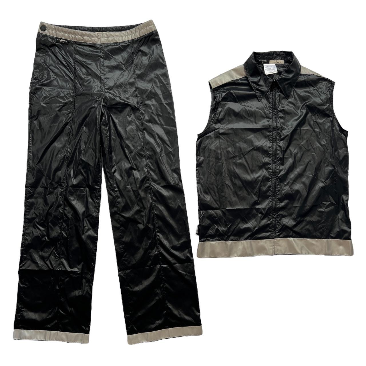 Chanel S/S 1999 3M REFLECTIVE VEST AND PANTS SET