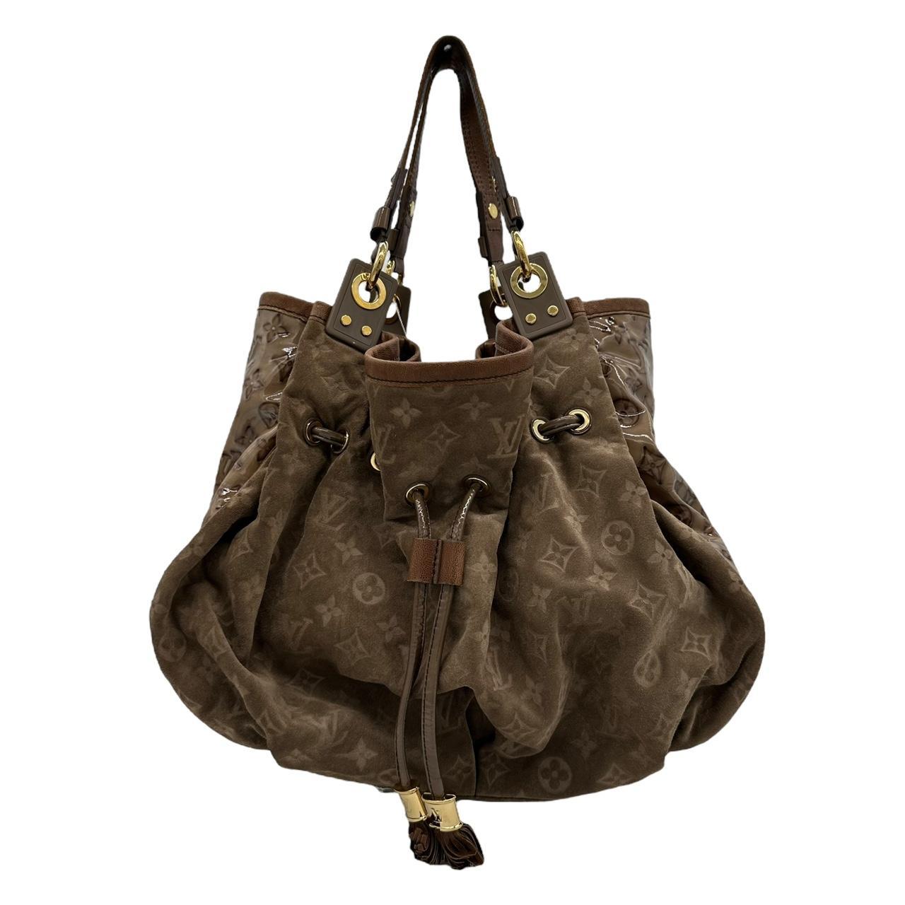 Louis Vuitton Irene Logo Embossed Shoulder Bag - Outfit Repeater