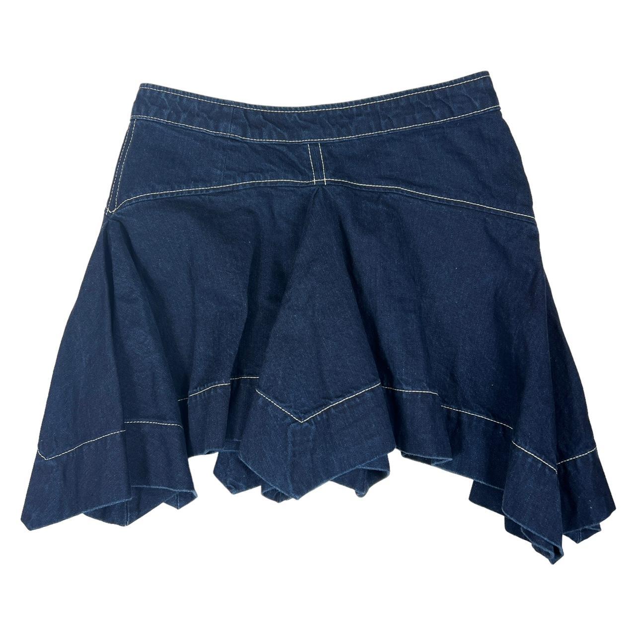 Vivienne Westwood Red Label Asymmetrical Denim Mini Skirt - Outfit Repeater