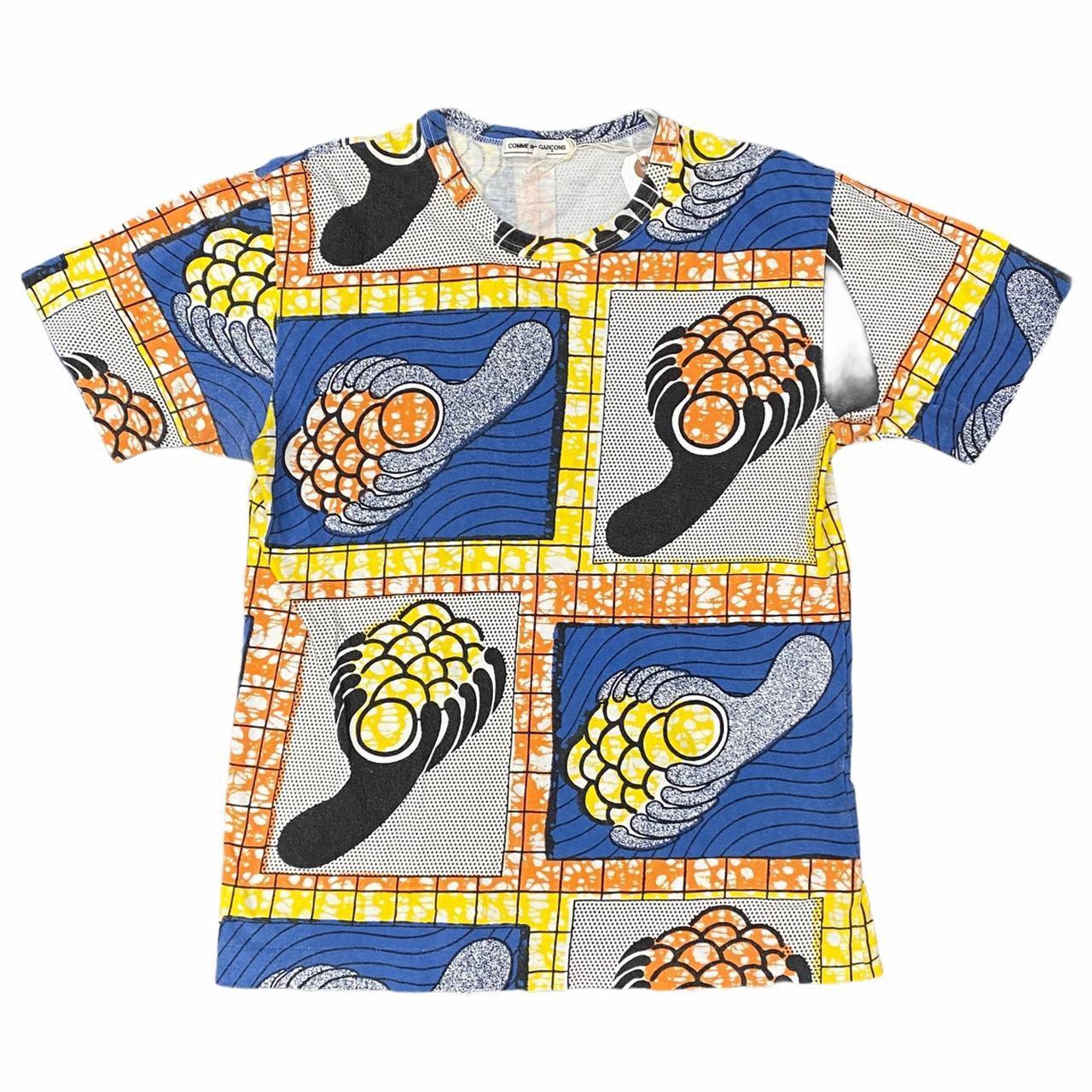 Comme des Garçons All Over Print Graphic T-Shirt - Outfit Repeater