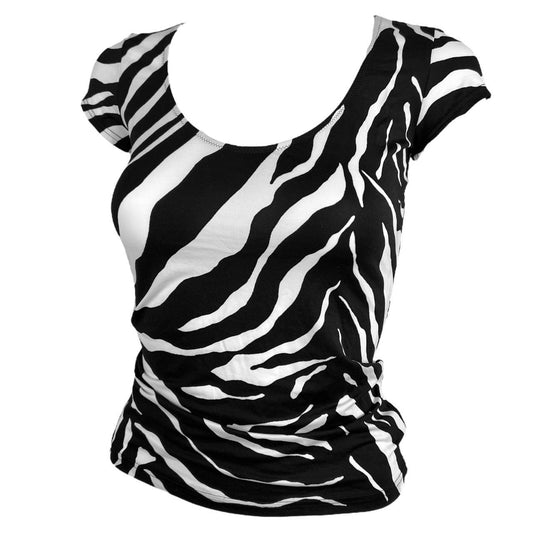 Dolce & Gabbana Underwear Zebra Printed T-Shirt