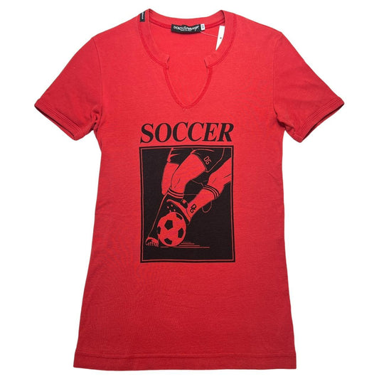 Dolce & Gabbana Soccer Graphic T-Shirt