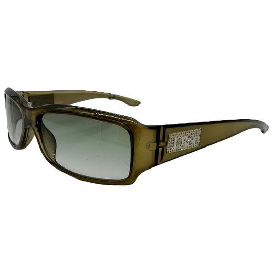 Dior Night 4 Khaki Green Rectangle Sunglasses - Outfit Repeater