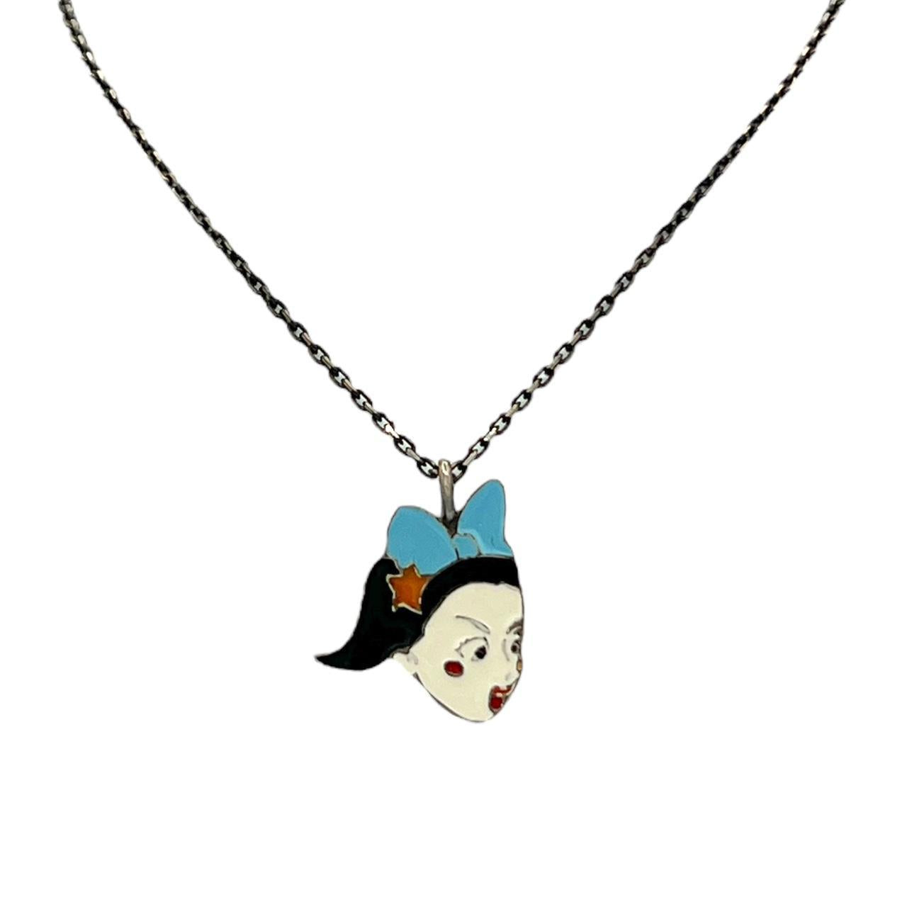 Christian Dior by John Galliano S/S 2002 Cartoon Mermaid Necklace