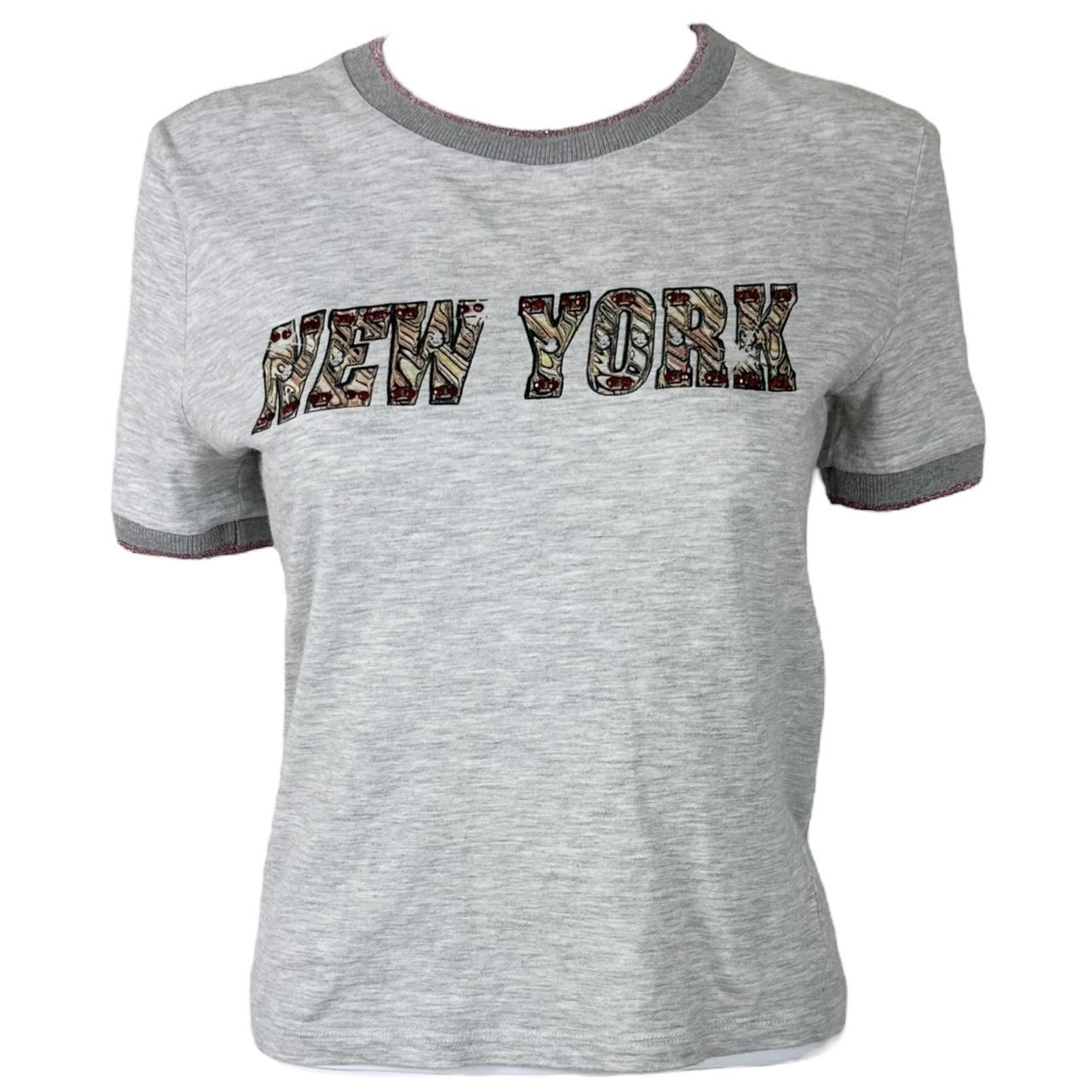 D&G Dolce & Gabbana New York Graphic Ringer T-Shirt - Outfit Repeater