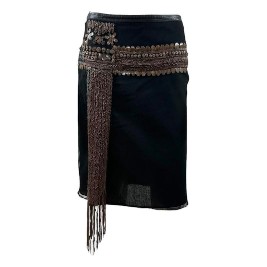 Fendi Runway Beaded Midi Skirt - Outfit Repeater