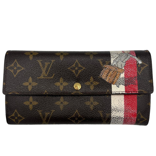 Louis Vuitton Porter Monogram Sarah Long Wallet