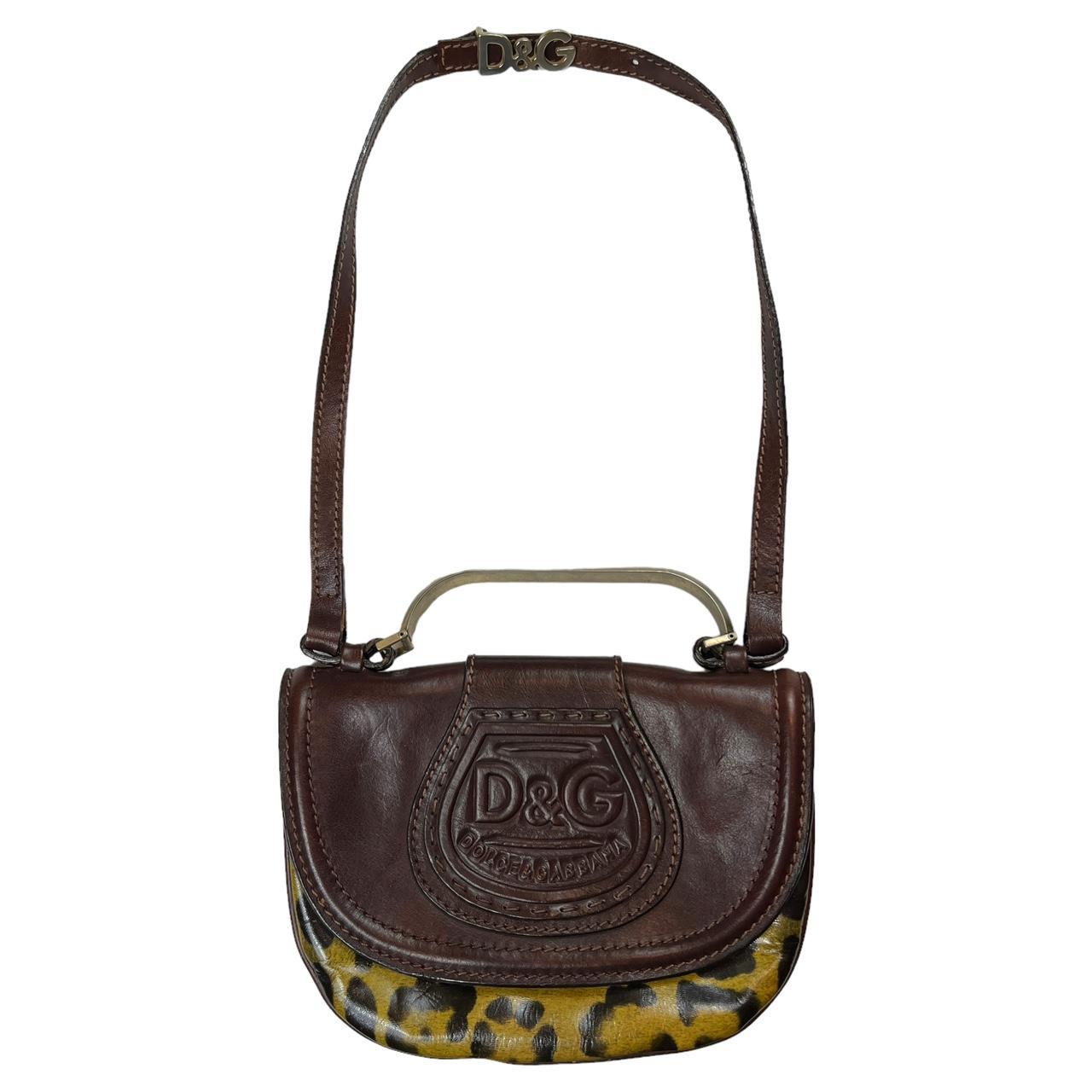 Dolce & Gabbana Leopard Print Mini Shoulder Bag