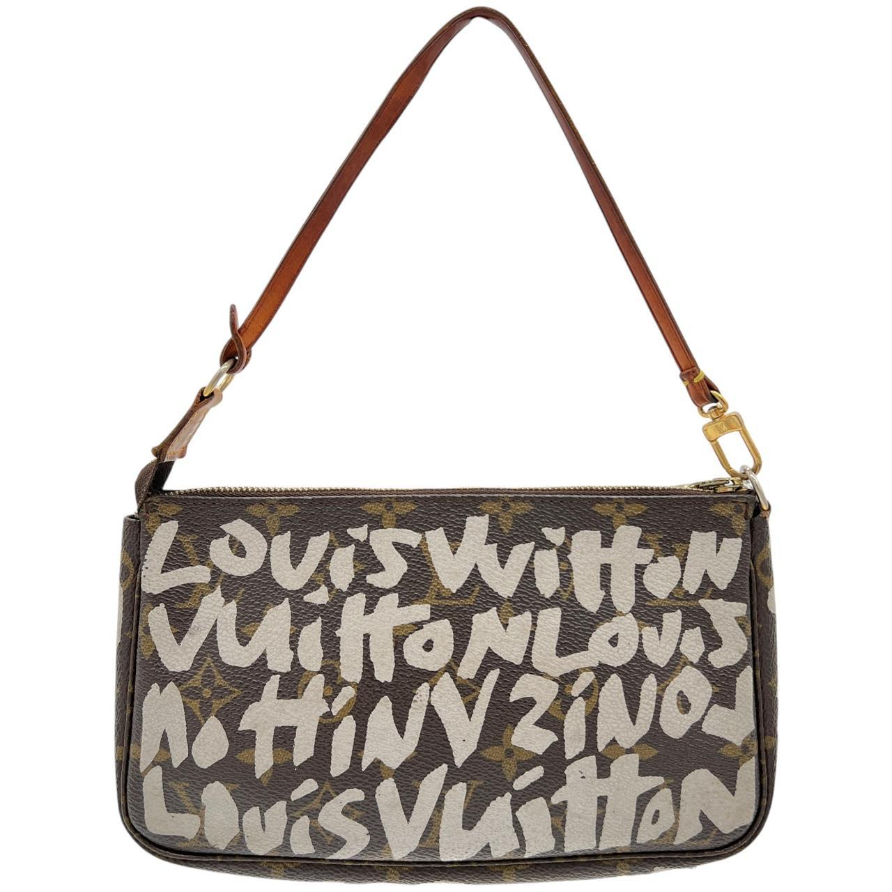 Louis Vuitton x Stephen Sprouse Graffiti Monogram Pochette Bag