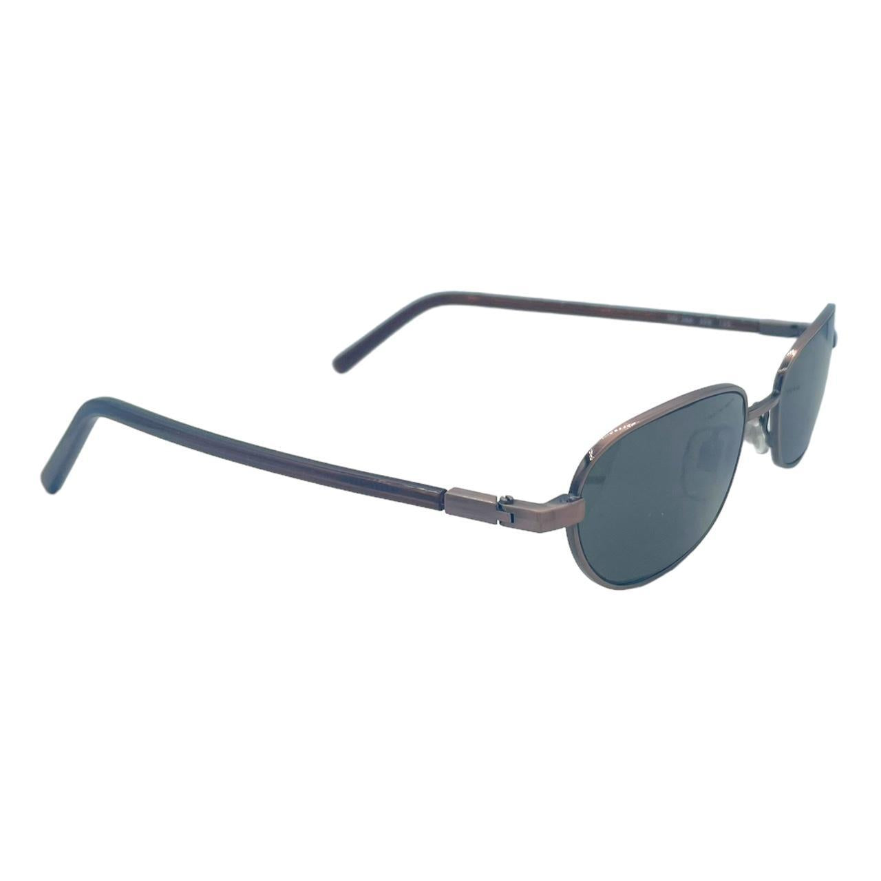 Dolce & Gabbana Oval Sunglasses Dark Lenses Slim Arms