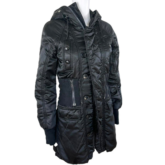 Christian Dior by John Galliano F/W 2006 Black Longline Bomber Jacket - Outfit Repeater