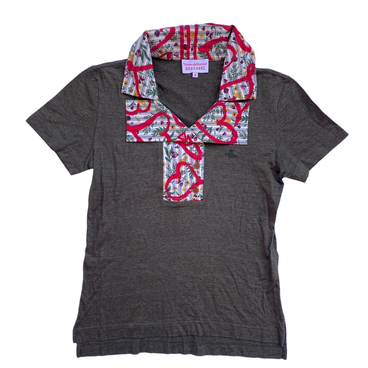 Vivienne Westwood Red Label Printed Collar Polo Style T-Shirt - Outfit Repeater