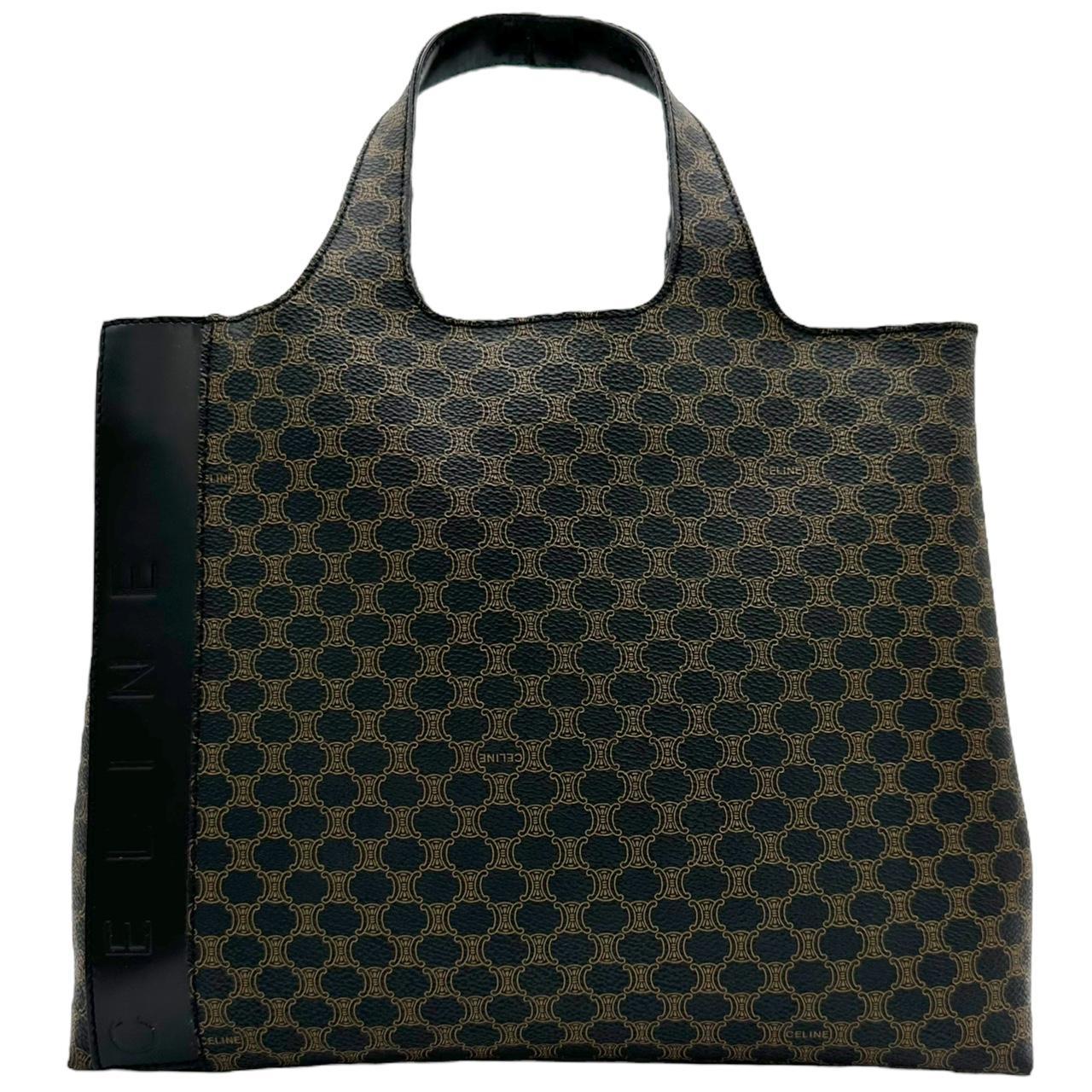 Celine Triomphe Monogram Mini Tote Bag - Outfit Repeater