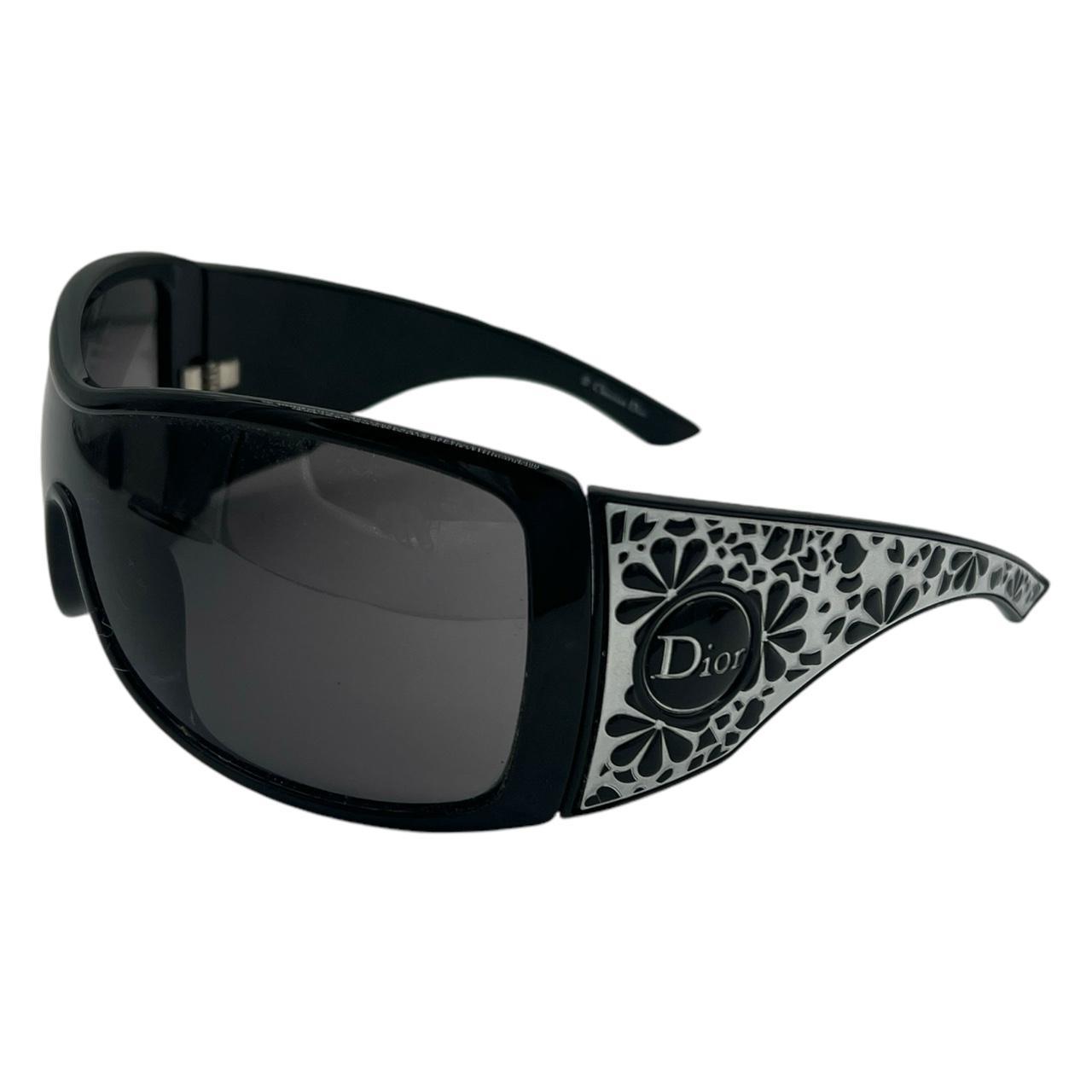 Christian Dior Cherrytree Black Shield Sunglasses - Outfit Repeater