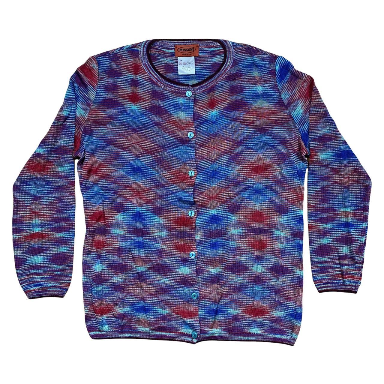Missoni Multicolor Signature Knit Cardigan - Outfit Repeater