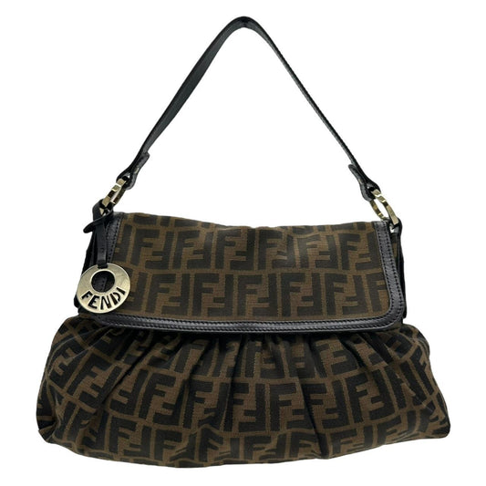 Fendi Zucca Monogram Chef Shoulder Bag