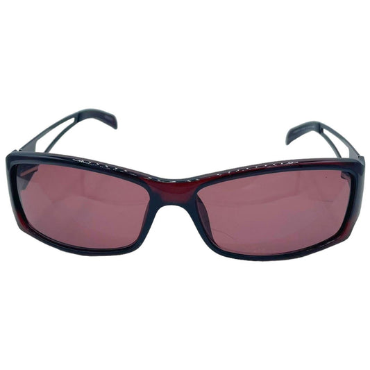 Gucci Burgundy Rectangle Sunglasses