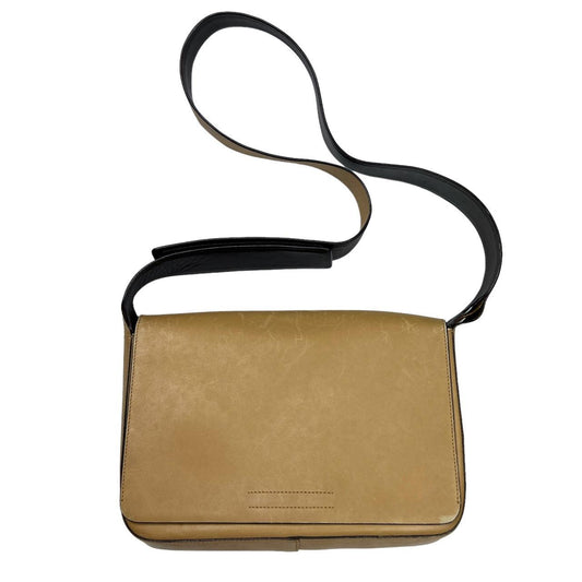 Prada Tan Leather Structured Crossbody Bag - Outfit Repeater