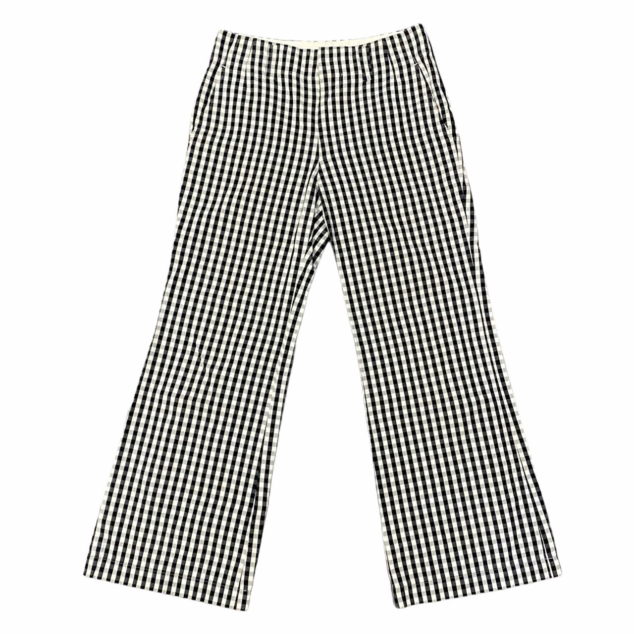 Junya Watanabe Comme Des Garçons CDG Gingham Flare Pants - Outfit Repeater