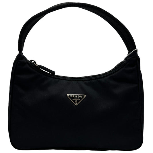 Prada Black Nylon Mini Shoulder Bag