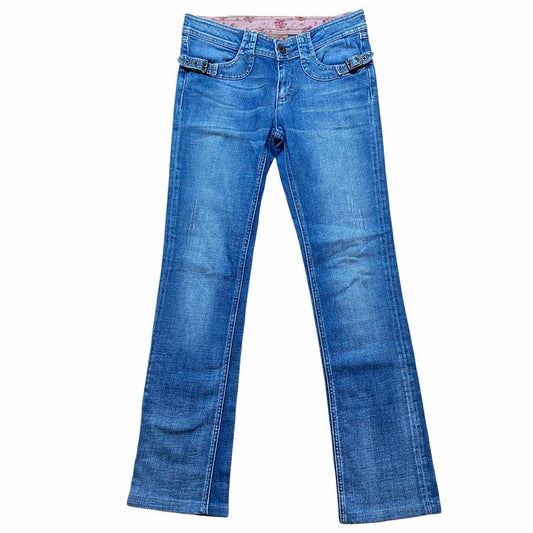 Dolce & Gabbana D&G Denim Devotees "Cool Fit" Low Waisted Straight Leg Jeans - Outfit Repeater