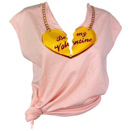 Chloé by Stella McCartney Spring 2002 Be My Valentine Graphic T-Shirt